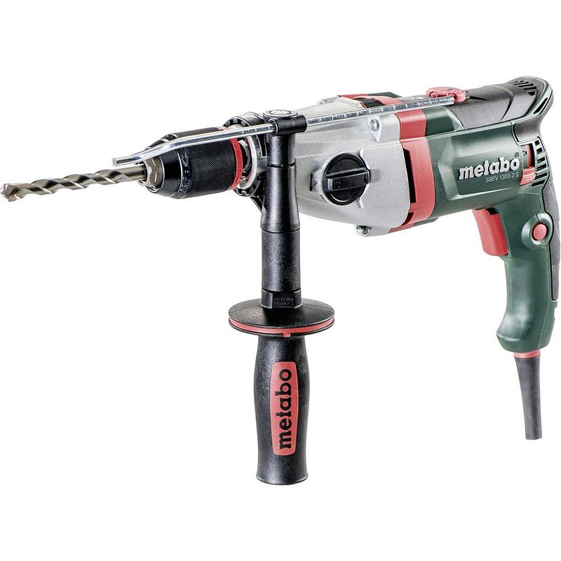 Foto van Metabo sbev 1300-2 s 2 snelheden-klopboormachine 1300 w incl. koffer