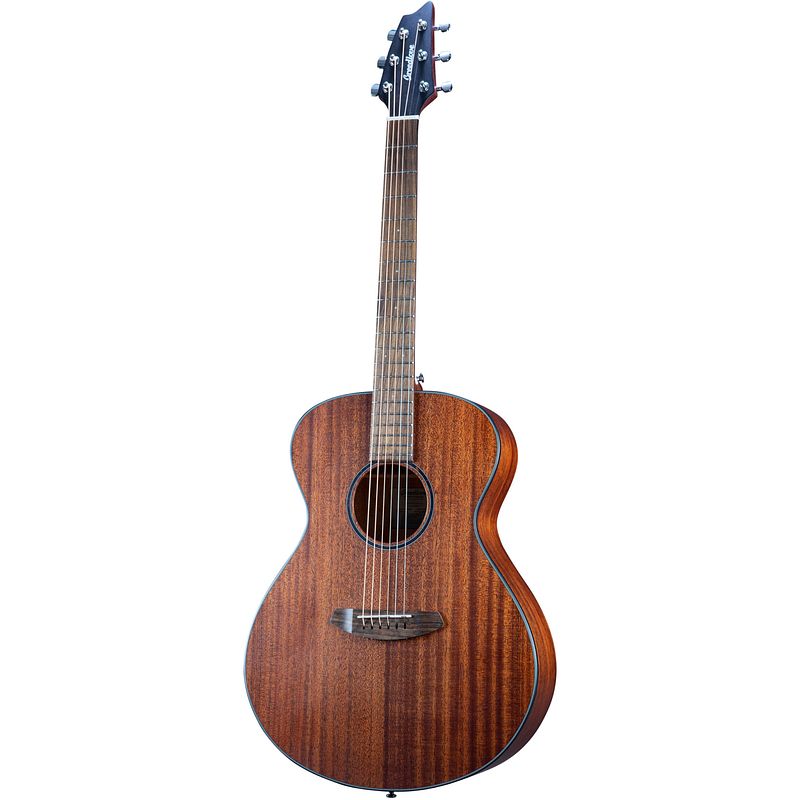 Foto van Breedlove discovery s concert mahogany akoestische western gitaar - natural satin