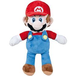 Foto van Play by play knuffel super mario 30 cm polyester blauw/rood