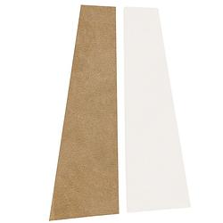 Foto van Auralex sonosuede trapezoid panel left tan absorber (per stuk)