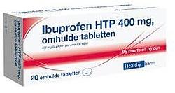 Foto van Healthypharm ibuprofen htp 400mg tabletten