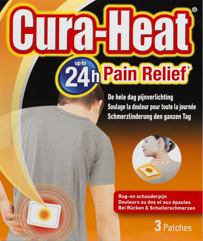Foto van Cura-heat pain relief warmtepleisters
