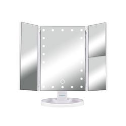 Foto van Beper p302vis050 - make-up spiegel met led verlichting en vergrootte delen.