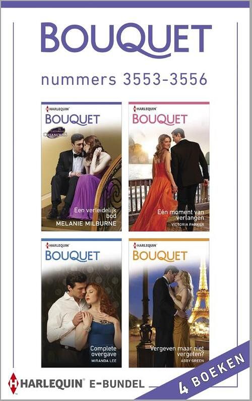 Foto van Bouquet e-bundel nummers 3553-3556 (4-in-1) - abby green - ebook (9789402505238)