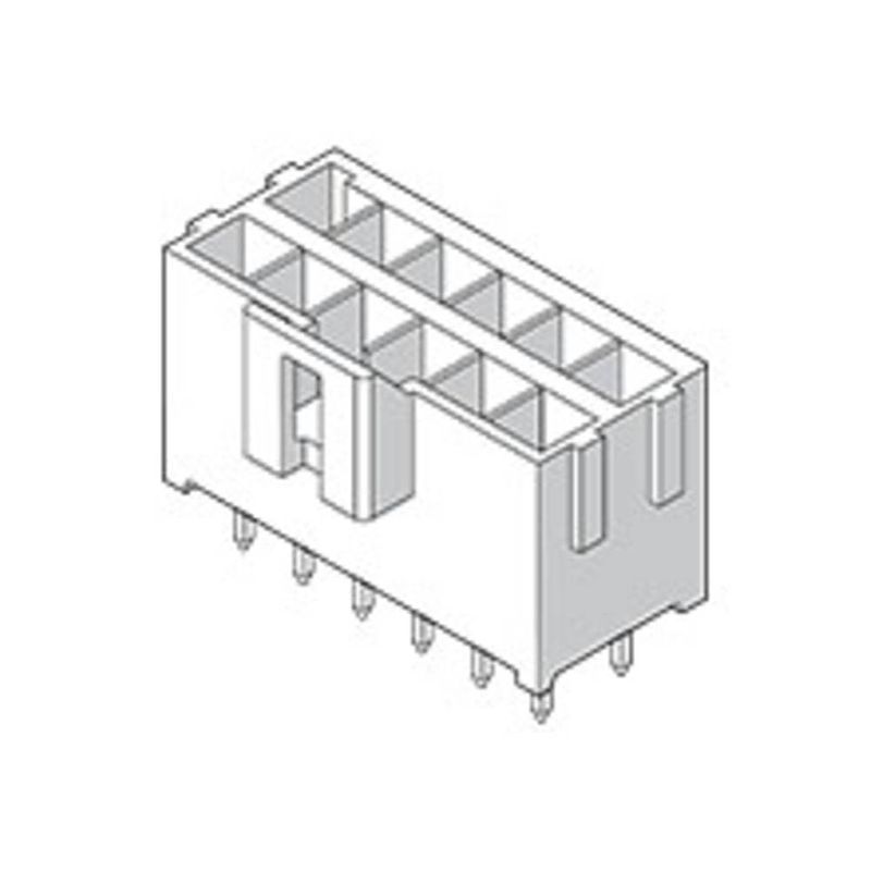 Foto van Molex 1722982310 male behuizing (board) inhoud: 1 stuk(s) tray