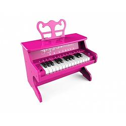 Foto van Idance minipiano met ingebouwde bluetooth-speaker roze