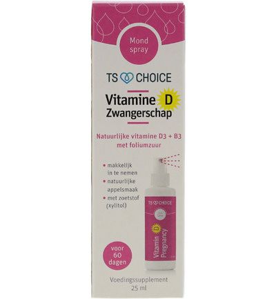 Foto van Ts choice vitamine d zwangerschap spray