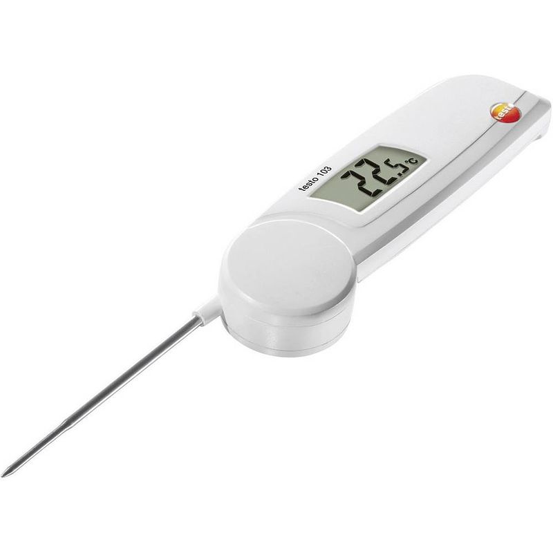 Foto van Testo 103 insteekthermometer (haccp) meetbereik temperatuur -30 tot 220 °c sensortype ntc conform haccp