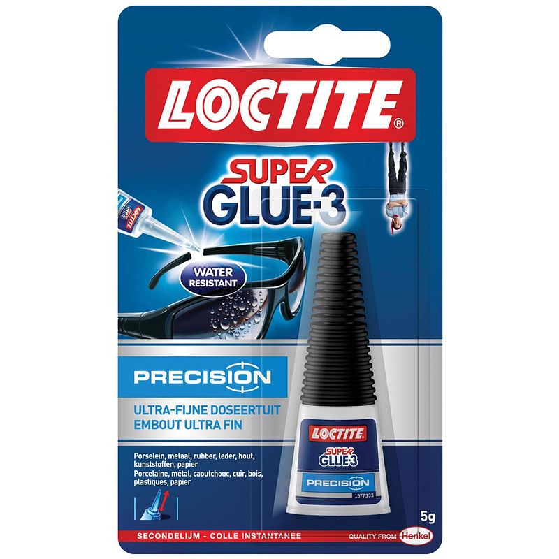 Foto van Loctite secondelijm super glue plus 12 stuks