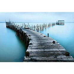 Foto van Wizard+genius old landing stage vlies fotobehang 384x260cm 8-banen