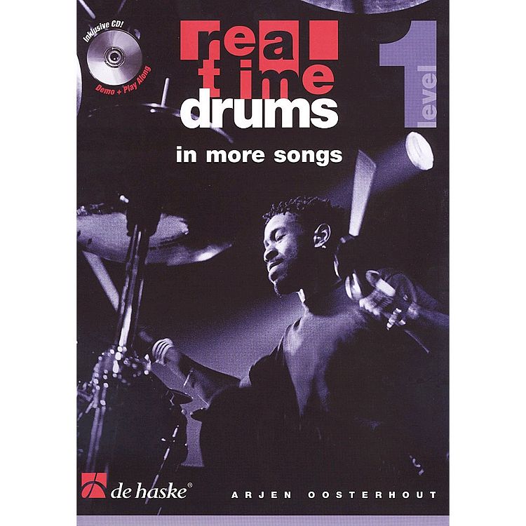 Foto van De haske real time drums in more songs incl cd