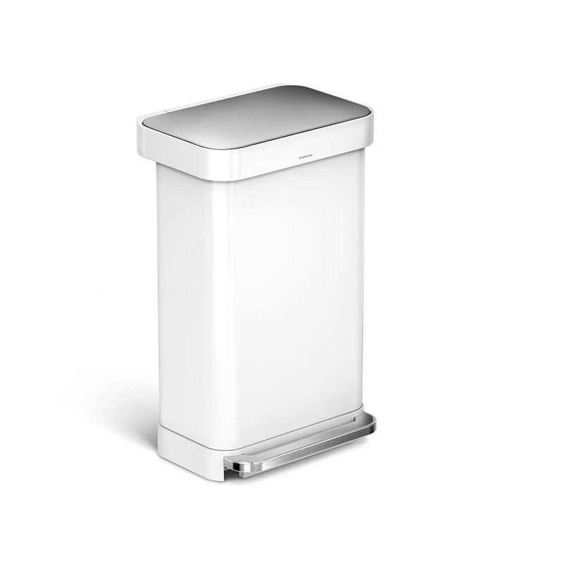 Foto van Simplehuman liner pocket prullenbak - 45 l - wit