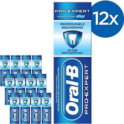Foto van Pro-expert fresh mint - tandpasta - 12x 75ml - voordeelverpakking
