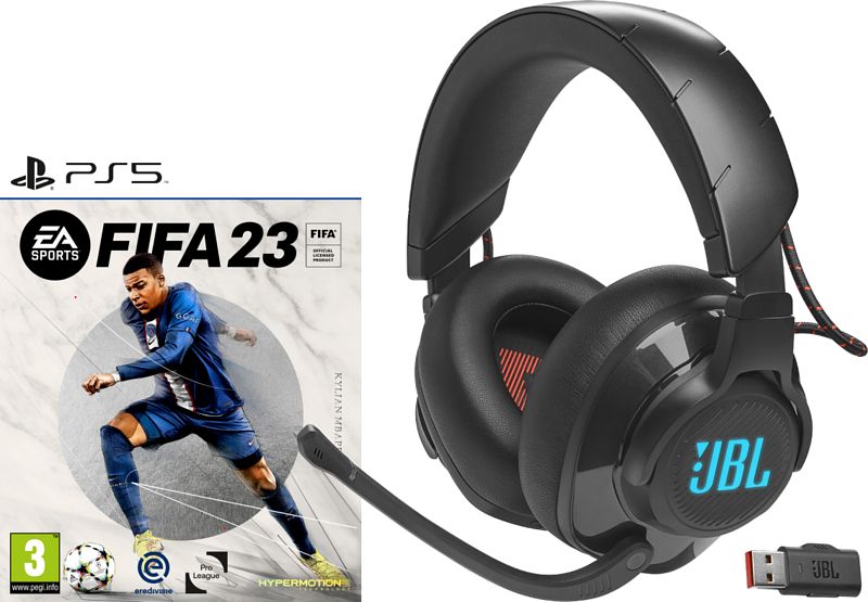 Foto van Jbl quantum 610 + fifa 23 ps5