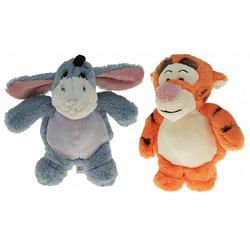 Foto van Disney speelgoed knuffels set van tijgetje en iejoor 18 cm - knuffeldier