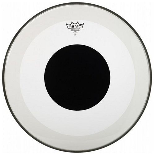 Foto van Remo p3-1326-10 26 inch powerstroke 3 black dot bassdrumvel