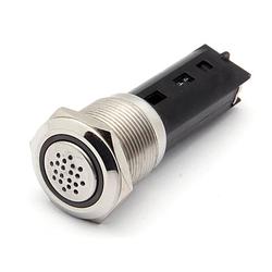 Foto van Buzzer - roestvrij staal - voor inbouw - 19mm