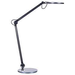 Foto van Beliani eridanus - bureaulamp-zwart-aluminium