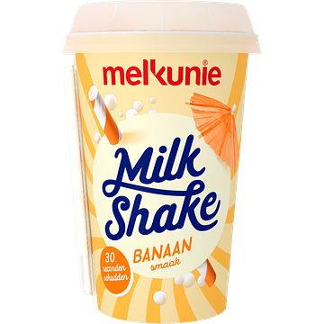 Foto van Melkunie milkshake banaansmaak 200ml bij jumbo