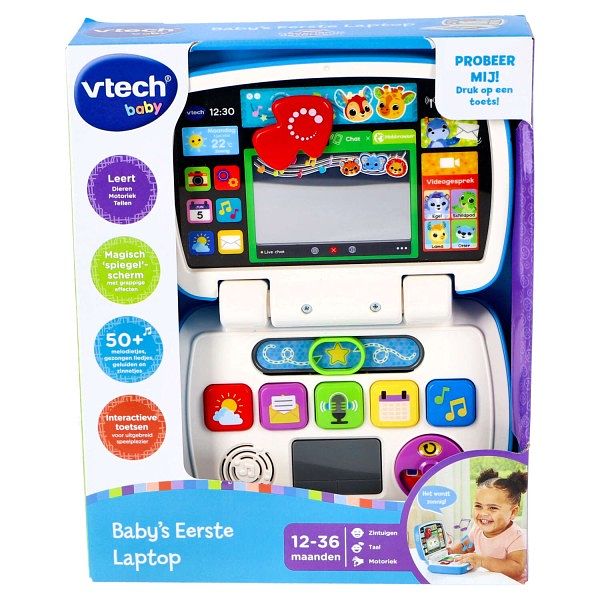 Foto van Vtech baby baby's eerste laptop
