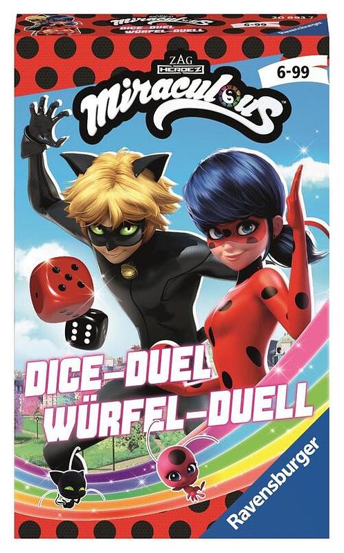 Foto van Ravensburger miraculous dobbel duel