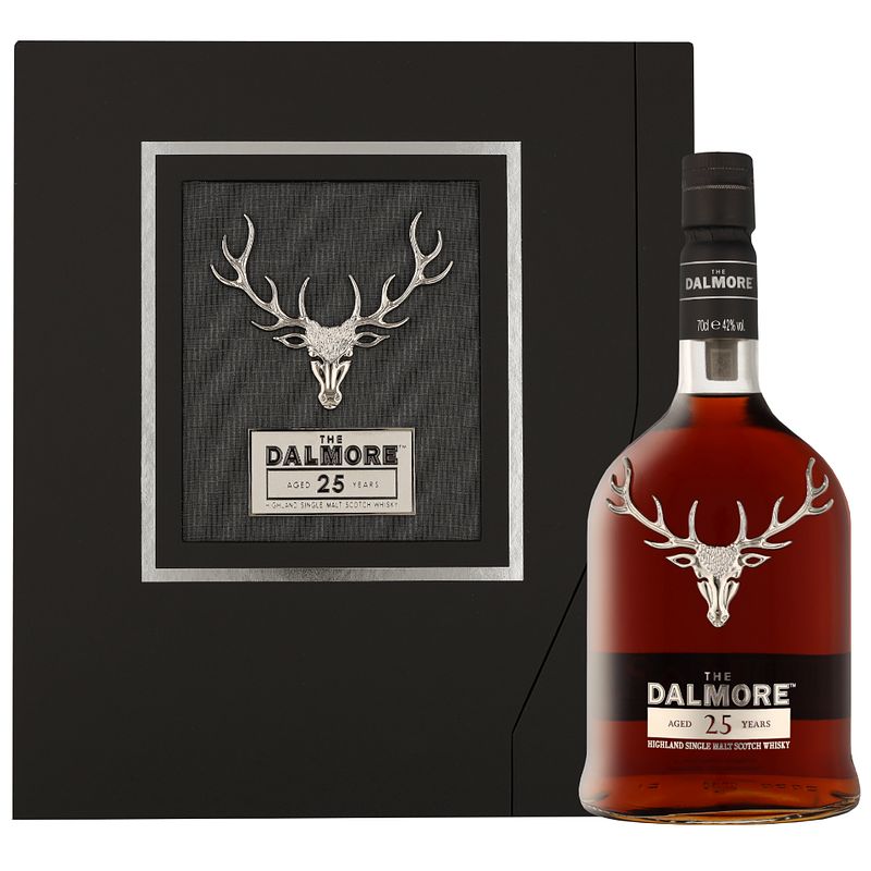 Foto van The dalmore 25 years 70cl whisky + giftbox