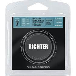 Foto van Richter 1839 electric guitar strings 10-60 snarenset voor 7-snarige elektrische gitaar