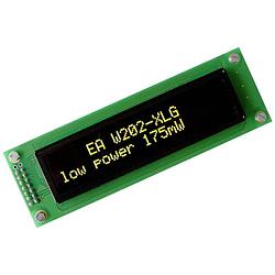 Foto van Display visions oled-display geel-groen 5.55 mm 3.3 v, 5 v aantal cijfers: 2 eaw202-xlg