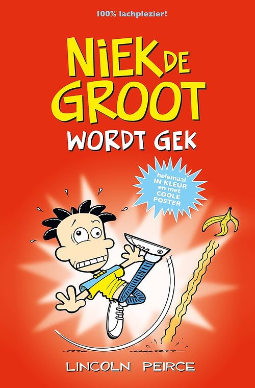 Foto van Niek de groot wordt gek - lincoln peirce - ebook