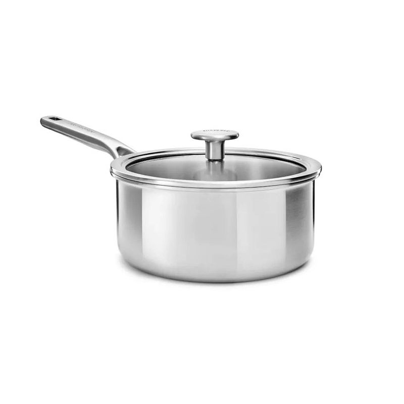 Foto van Kitchenaid steelpan multi-ply stainless steel - ø 16 cm / 1.5 liter