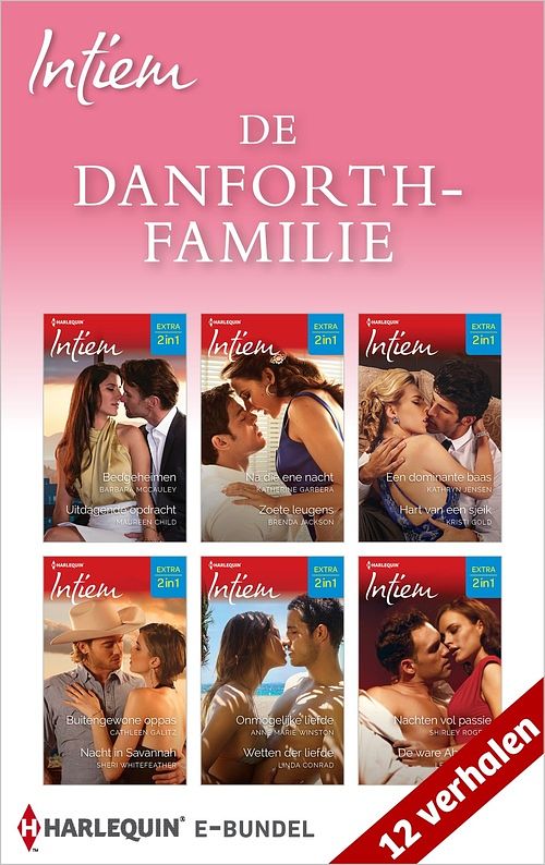 Foto van De danforth-familie - barbara mccauley, cathleen galitz, sheri whitefeather, anne marie winston, linda conrad, shirley rogers, leanne banks, m - ebook