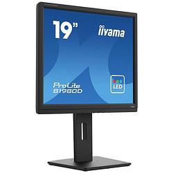 Foto van Iiyama prolite led-monitor 48.3 cm (19 inch) energielabel e (a - g) 1280 x 1024 pixel 5 ms vga, dvi tn led