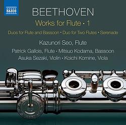 Foto van Works for flute vol. 1 - duos for flute and bassoo - cd (0747313356973)