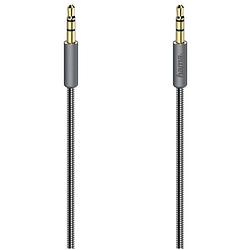 Foto van Hama audiokabel elite, 3,5-mm-jack-stereo - stereo, metaal, verguld, 0,75 m mini jack kabel