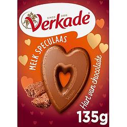 Foto van Verkade hart melk speculaas 135g bij jumbo