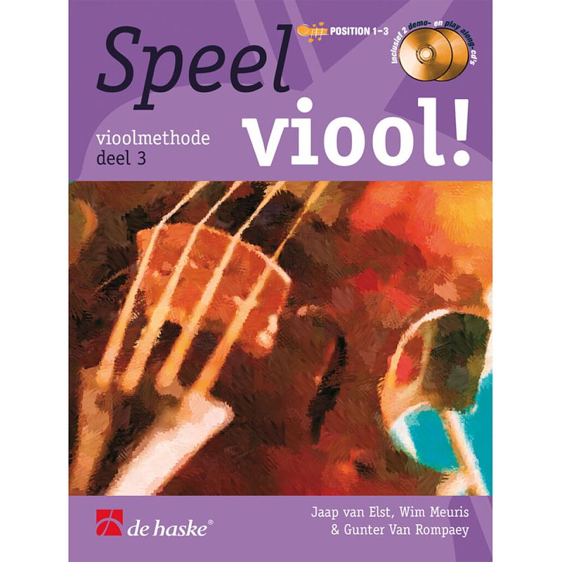 Foto van De haske speel viool! deel 3 vioolmethode inclusief 2 cd'ss