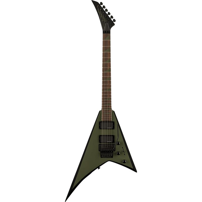 Foto van Jackson x series rhoads rrx24 matte army drab elektrische gitaar