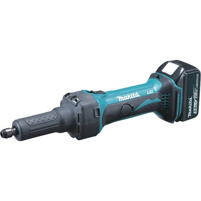 Foto van Makita makita dgd800rtj accuslijpmachine 5 ah