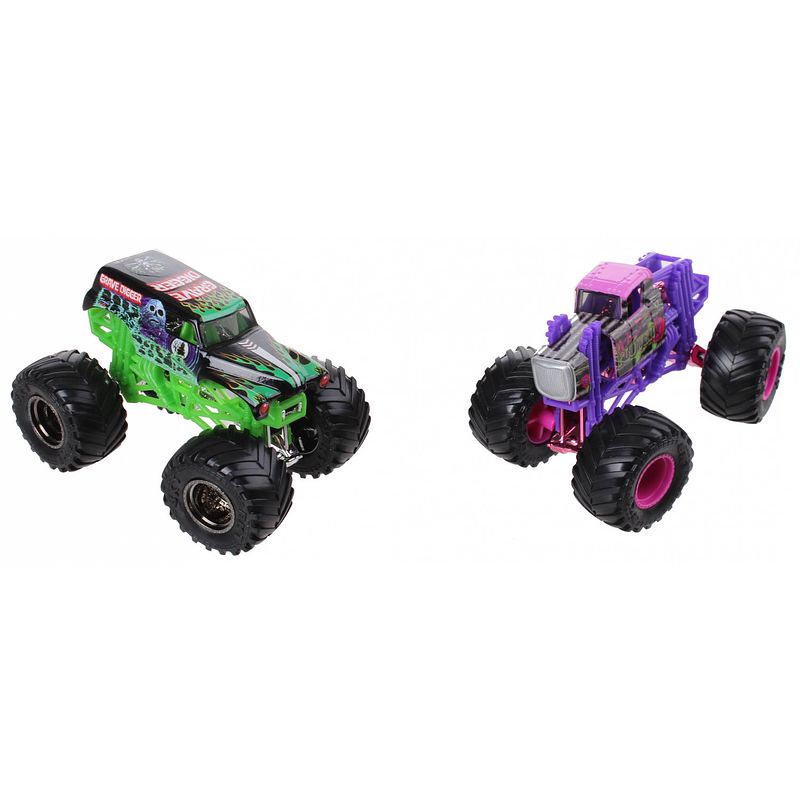 Foto van Spin master schaalmodel monster jam 1:64 9 cm 2 stuks