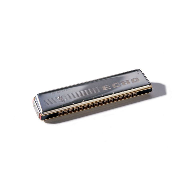 Foto van Hohner echo 32 tremolo mondharmonica c