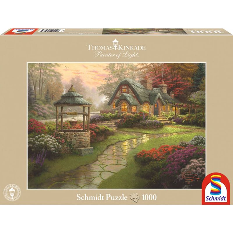 Foto van Schmidt puzzel make a wish cottage - 1000 stukjes