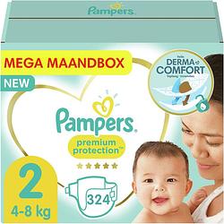 Foto van Pampers - premium protection - maat 2 - mega maandbox - 324 luiers