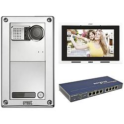 Foto van Urmet set 1060/601 complete set voor video-deurintercom via wifi wifi, bluetooth, lan