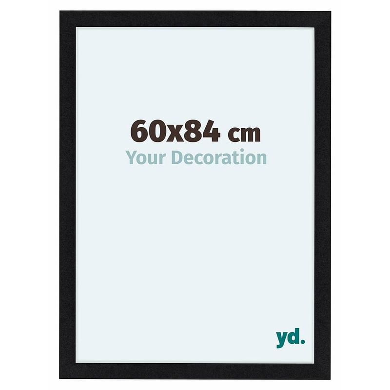 Foto van Como mdf fotolijst 60x84cm zwart mat