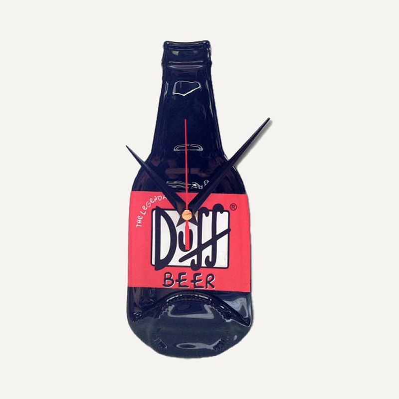 Foto van Duff bier klok - wandklokken