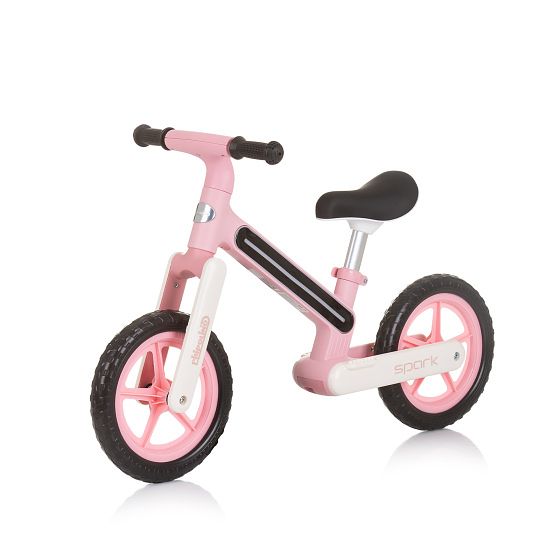 Foto van Chipolino spark loopfiets met lichteffect 12 inch junior pink