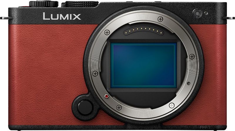 Foto van Panasonic lumix dc-s9 body rood