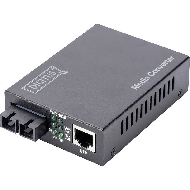 Foto van Digitus dn-82020-1 lan, sc simplex netwerk mediaconverter 100 mbit/s