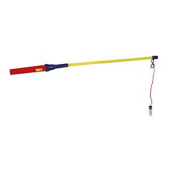 Foto van Boland elektrisch lampionstokje 39 cm geel/rood/blauw