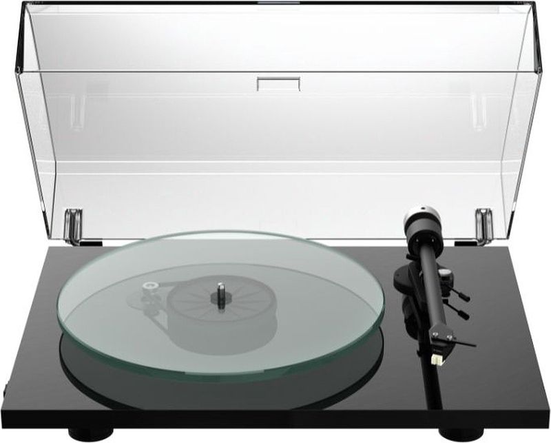 Foto van Pro-ject t2w rainier platenspeler zwart